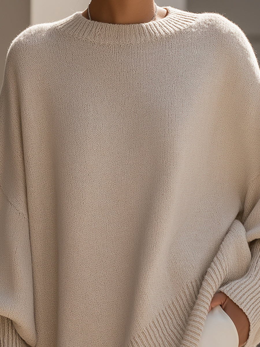 Beatrice | Maglione Donna Oversize Asimmetrico