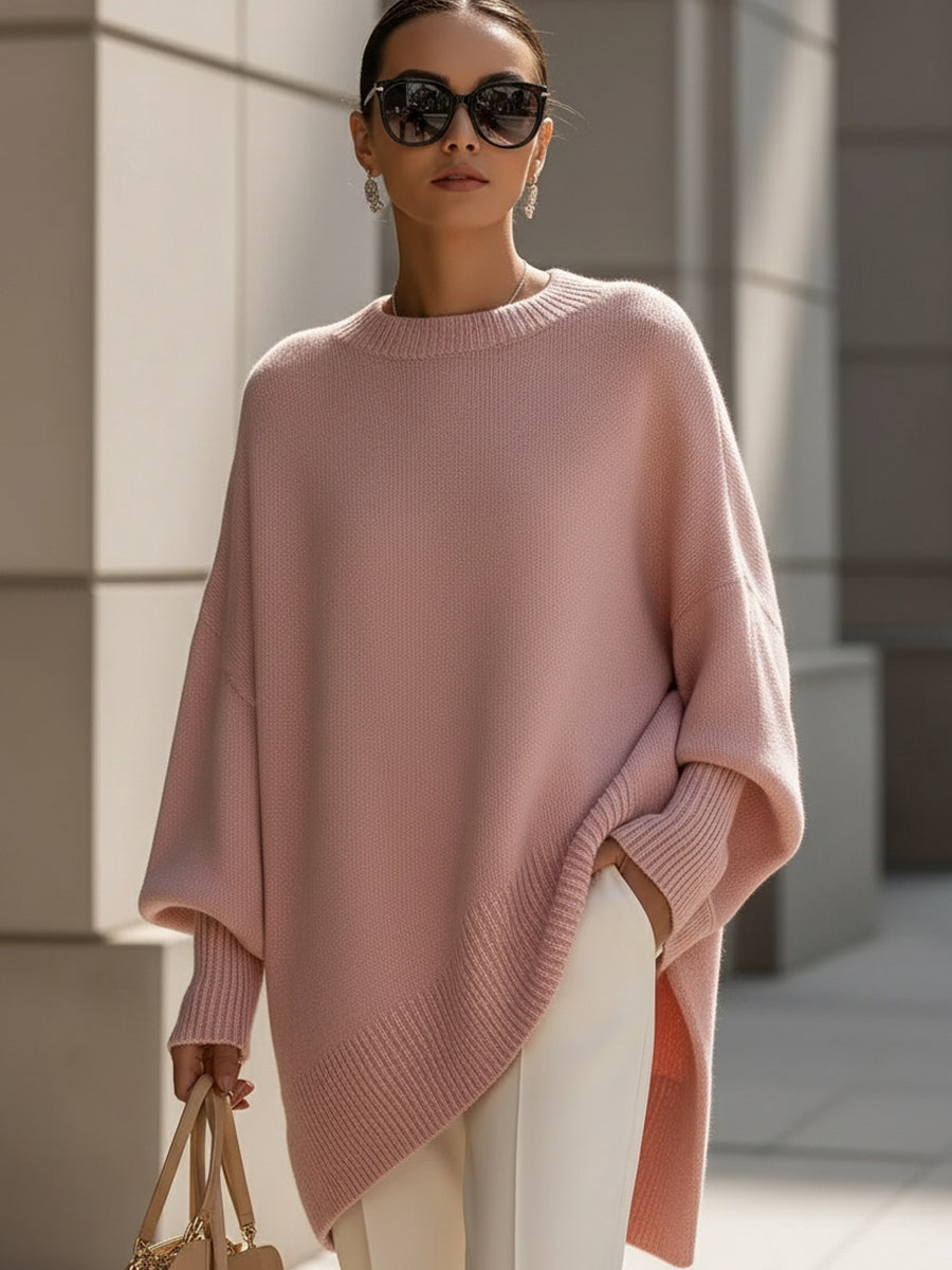 Beatrice | Maglione Donna Oversize Asimmetrico