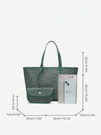 Borsa tote da donna in PVC
