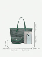 Borsa tote da donna in PVC