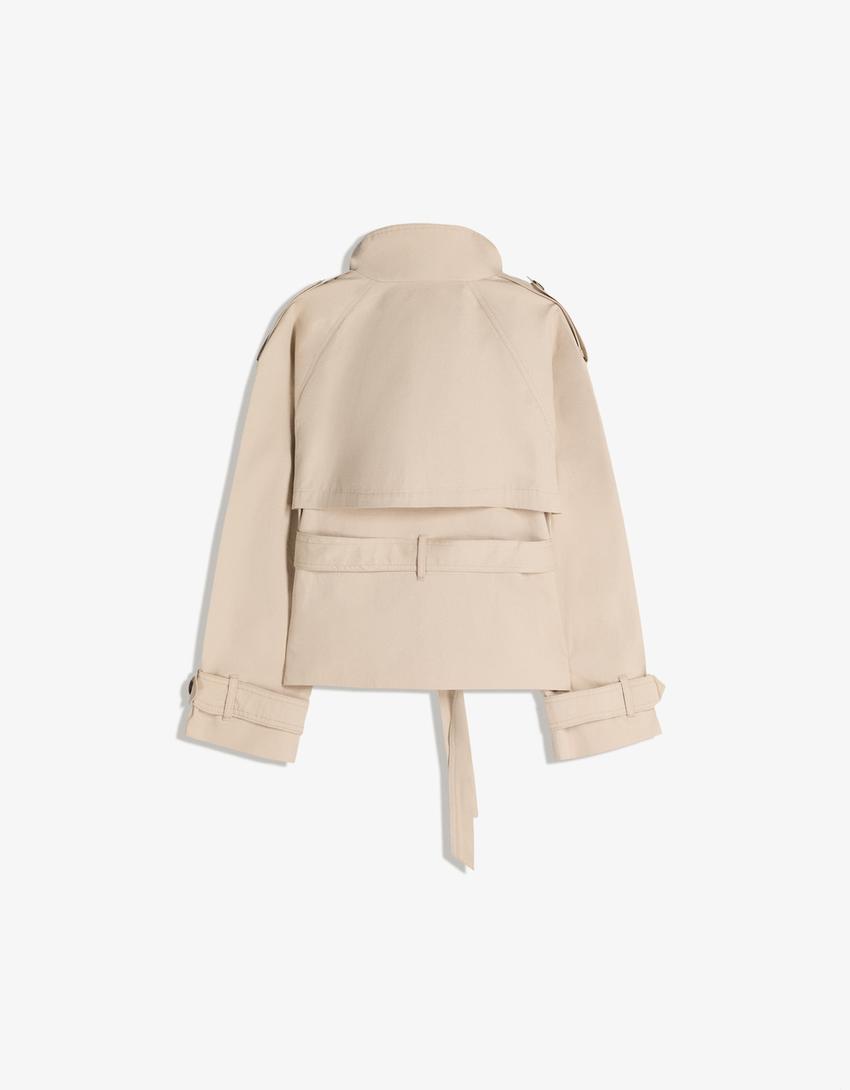 Trench da donna con cintura