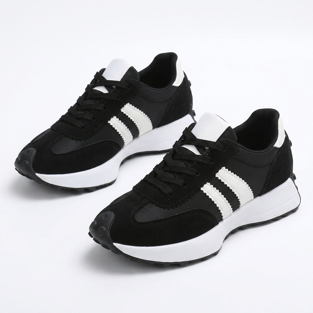 Sneaker donna retrò con suola ammortizzata