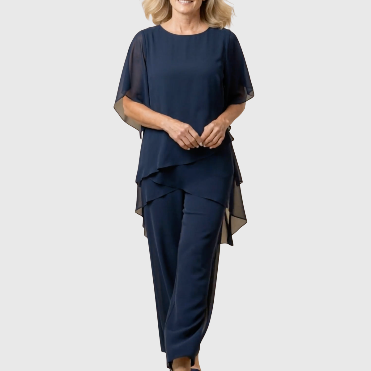 Completo palazzo da donna a due pezzi
