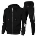 Tuta da uomo con zip e cappuccio