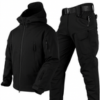 Completo outdoor uomo impermeabile con pile