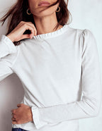 Camilla | Top Donna con Dettaglio Volant