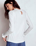 Camilla | Top Donna con Dettaglio Volant