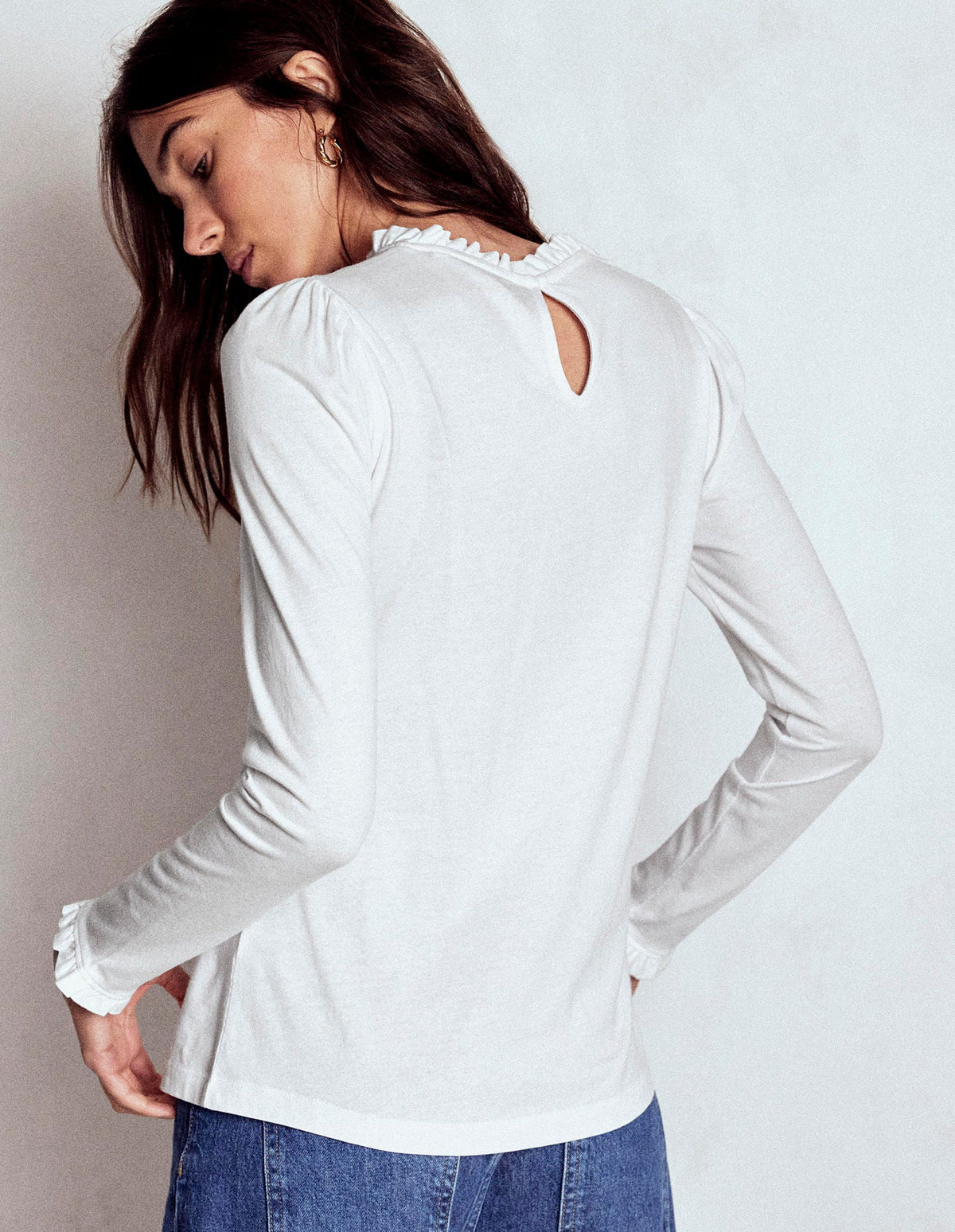 Camilla | Top Donna con Dettaglio Volant