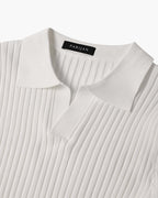 Polo uomo in maglia con maniche corte