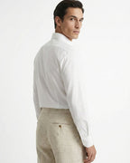 Pantaloni uomo con pince e superficie strutturata