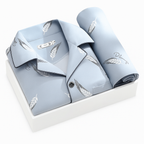 Pigiama uomo con camicia e pantalone