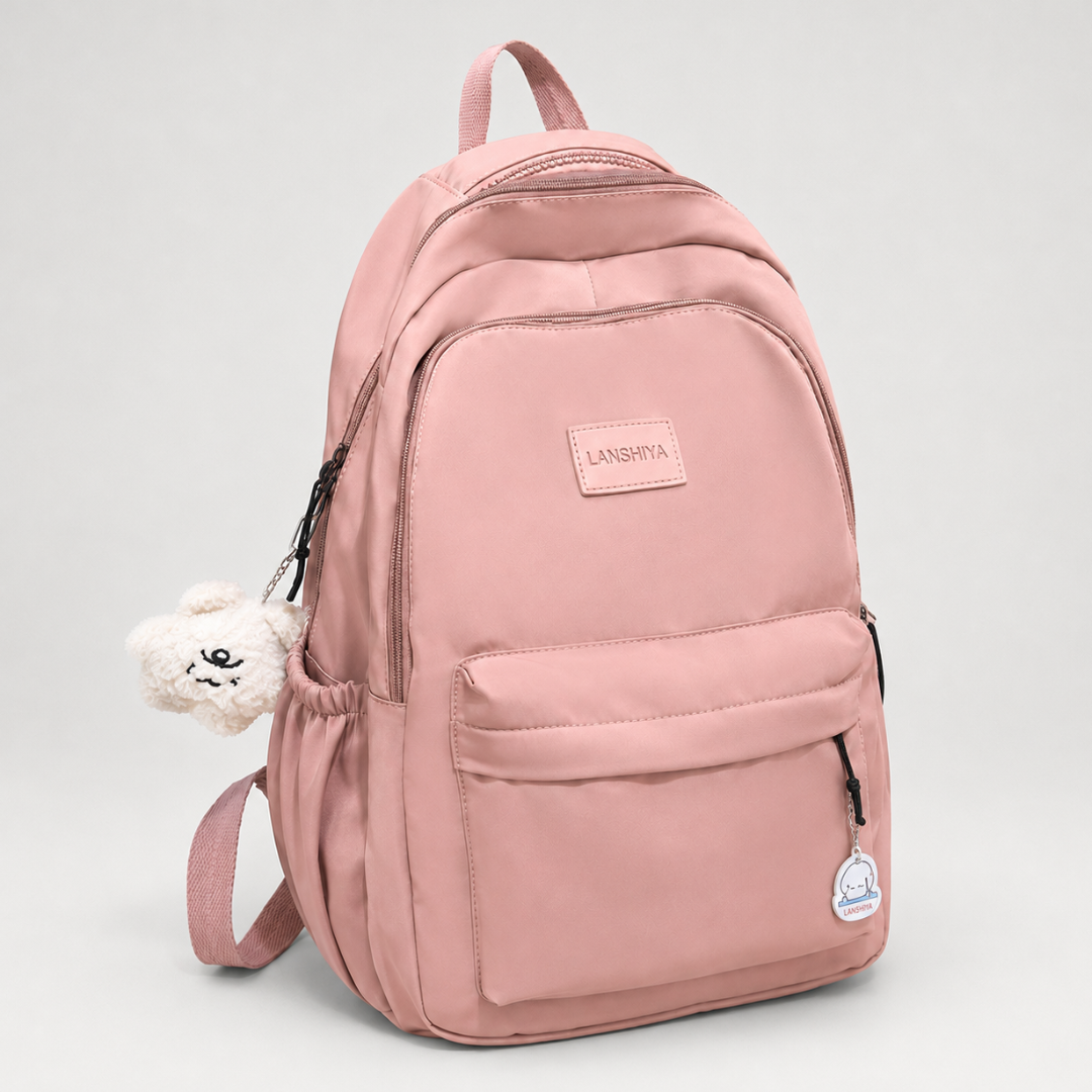 Zaino donna con porta PC e tasca frontale