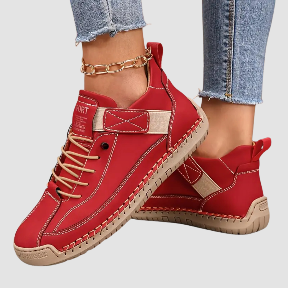 Marta | Sneakers Donna con Chiusura a Strappo