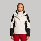 Giacca 3 in 1 da donna impermeabile con cappuccio