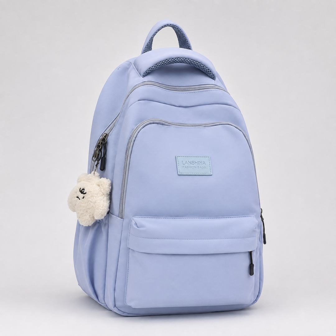 Zaino donna con porta PC e tasca frontale