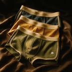 Boxer uomo in cotone a costine 3 paia