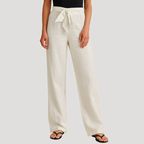 Pantaloni donna leggeri ampi con coulisse