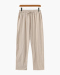 Pantaloni donna ampi con coulisse effetto crespo