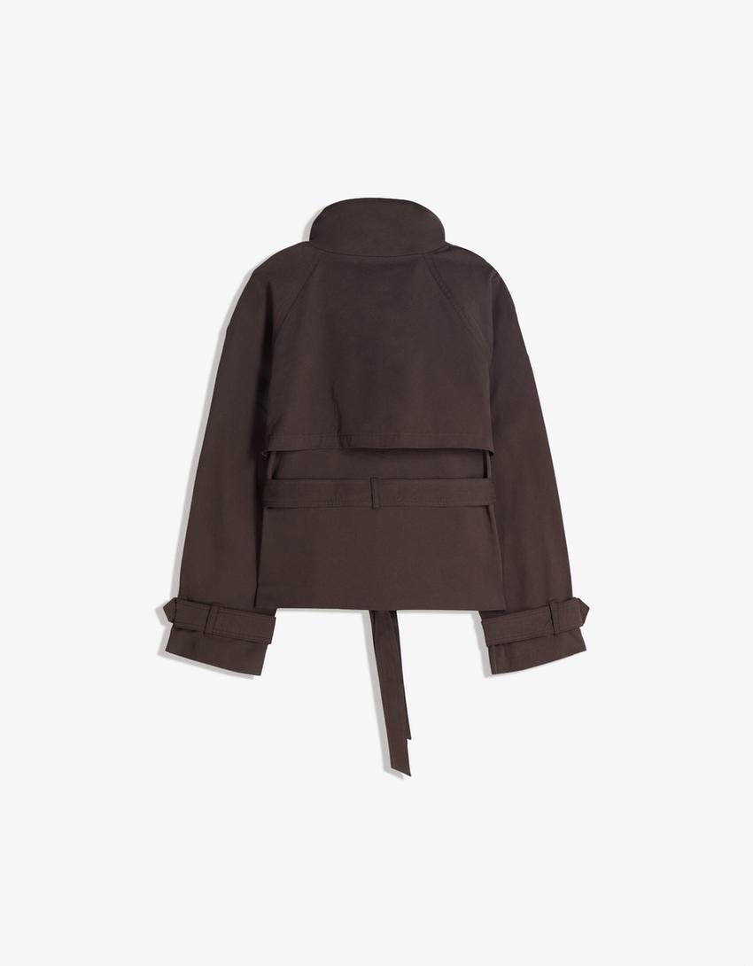 Trench da donna con cintura