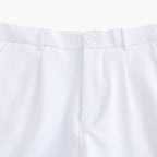 Pantaloni uomo con pince e gamba dritta