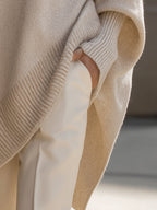 Beatrice | Maglione Donna Oversize Asimmetrico