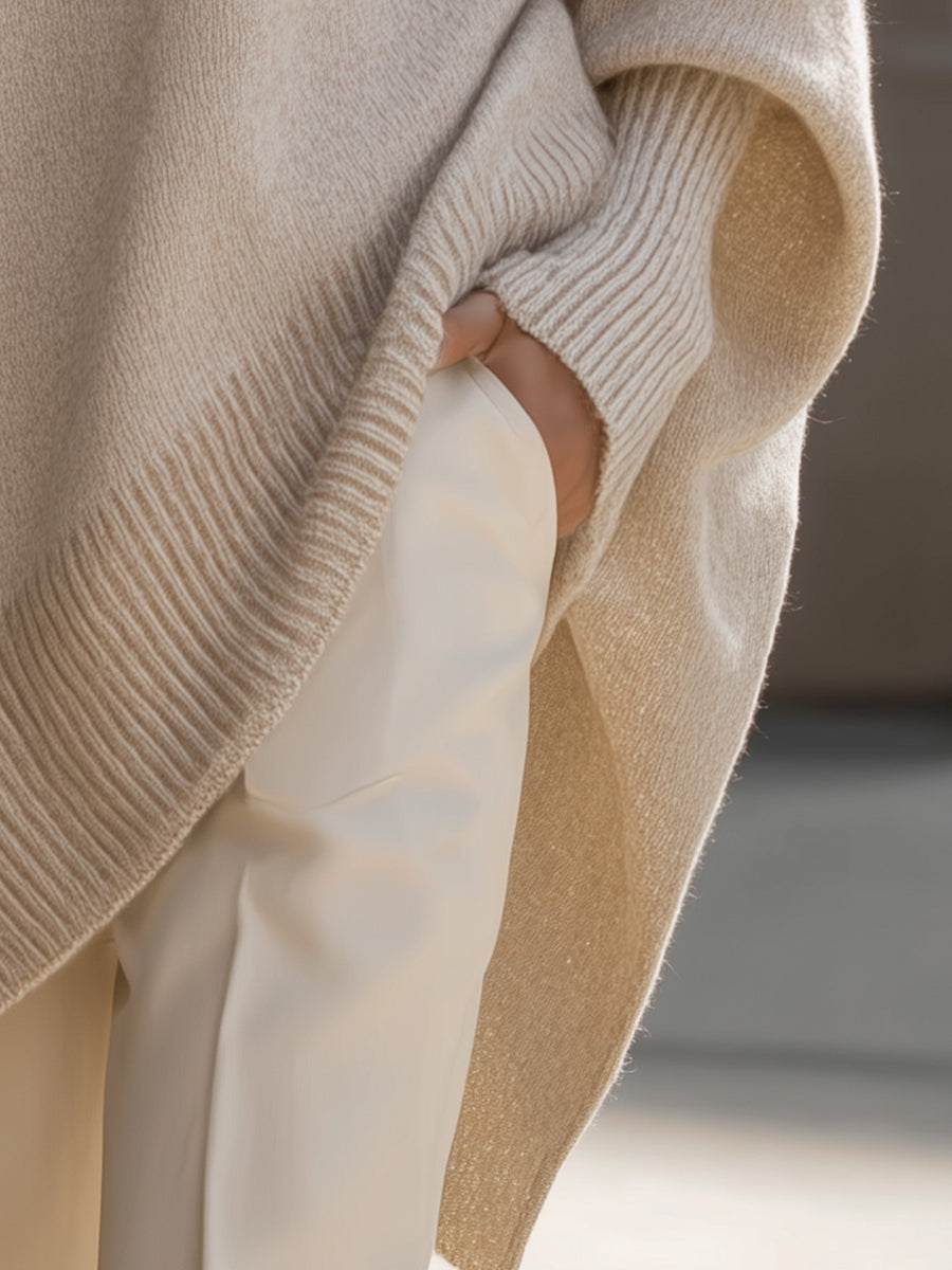 Beatrice | Maglione Donna Oversize Asimmetrico