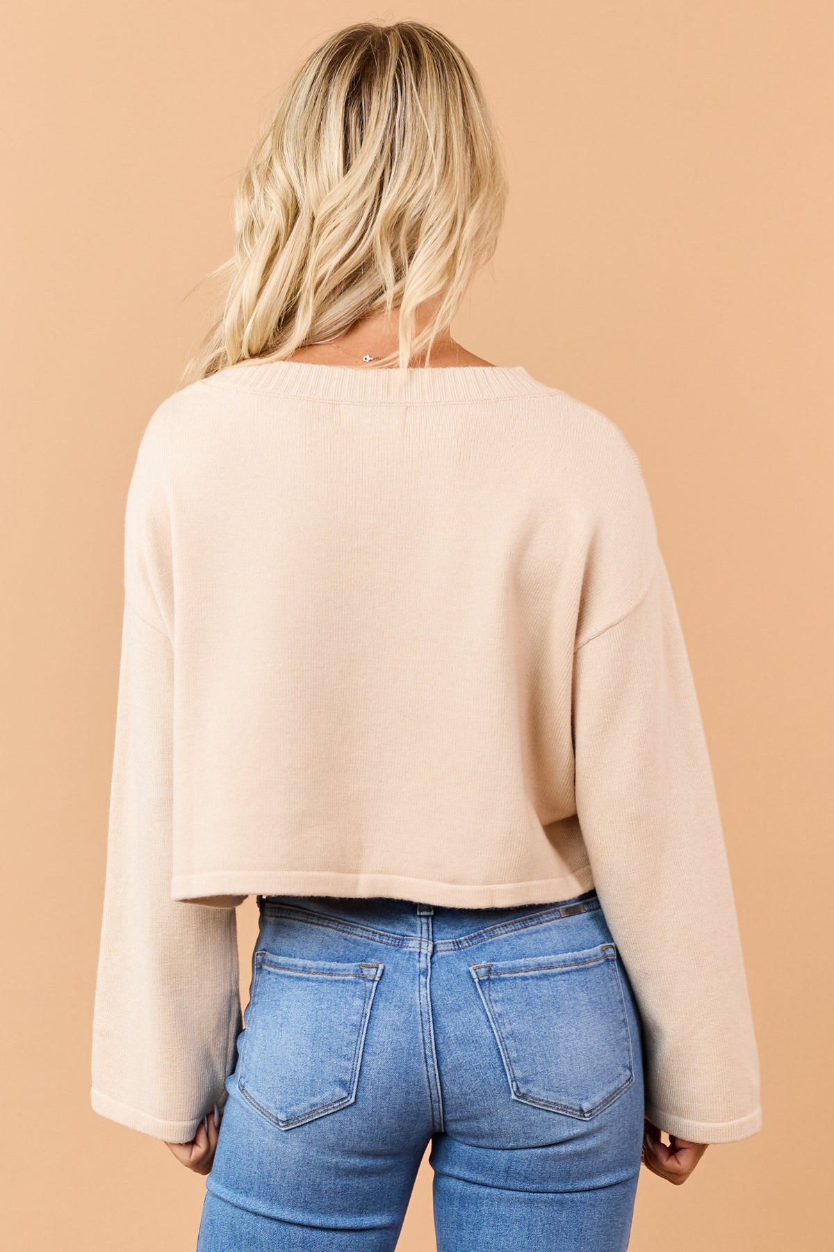 Ludovica | Cardigan Donna Corto in Maglia con Bottoni