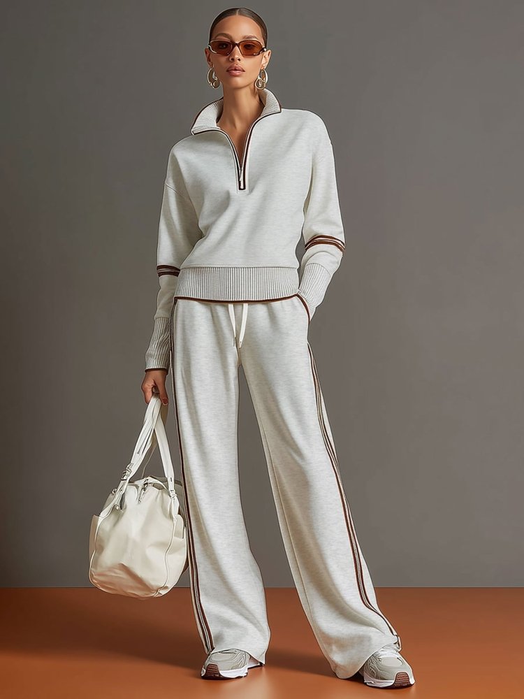 Completo homewear da donna a due pezzi