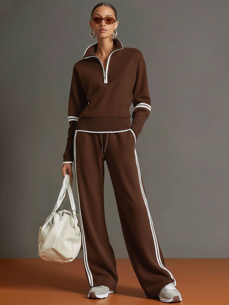 Completo homewear da donna a due pezzi