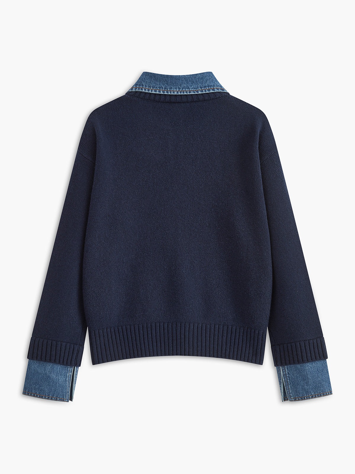 Brianne | Maglione 2 in 1 con colletto e vestibilità morbida