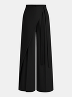 Amanda | Pantaloni Larghi Asimmetrici