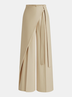 Amanda | Pantaloni Larghi Asimmetrici