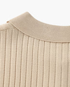 Polo uomo in maglia con maniche corte