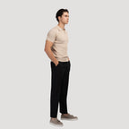 Polo uomo in maglia con maniche corte