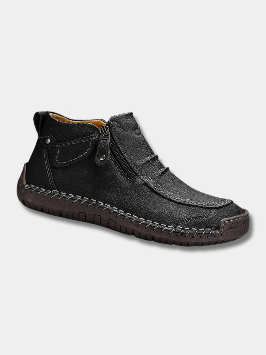 Scarpe uomo ergonomiche con zip laterale