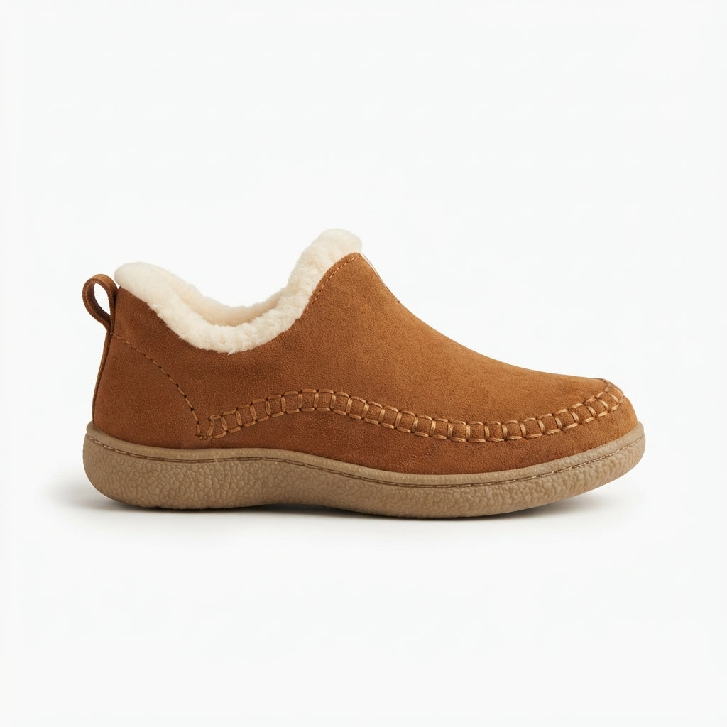 Pantofole donna con fodera calda e suola antiscivolo
