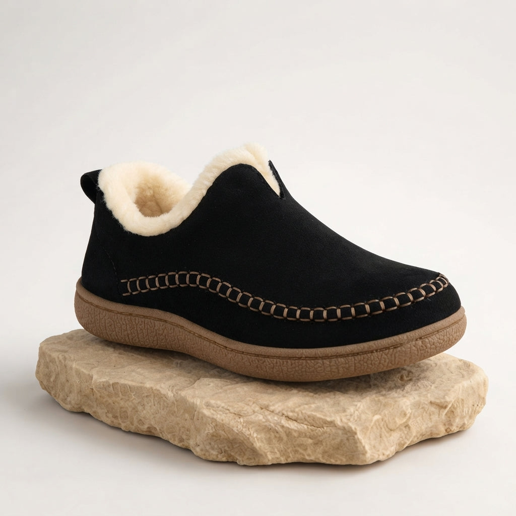Pantofole donna con fodera calda e suola antiscivolo