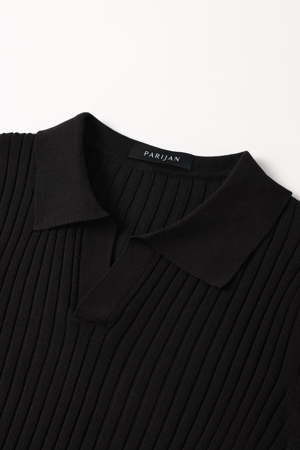 Polo uomo in maglia con maniche corte