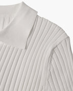 Polo uomo in maglia con maniche corte