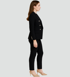 Completo donna con blazer doppiopetto e pantaloni