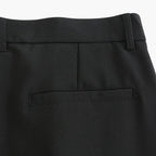Pantaloni uomo con pince e gamba dritta