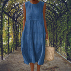 Paola | Abito Midi Donna a Pois