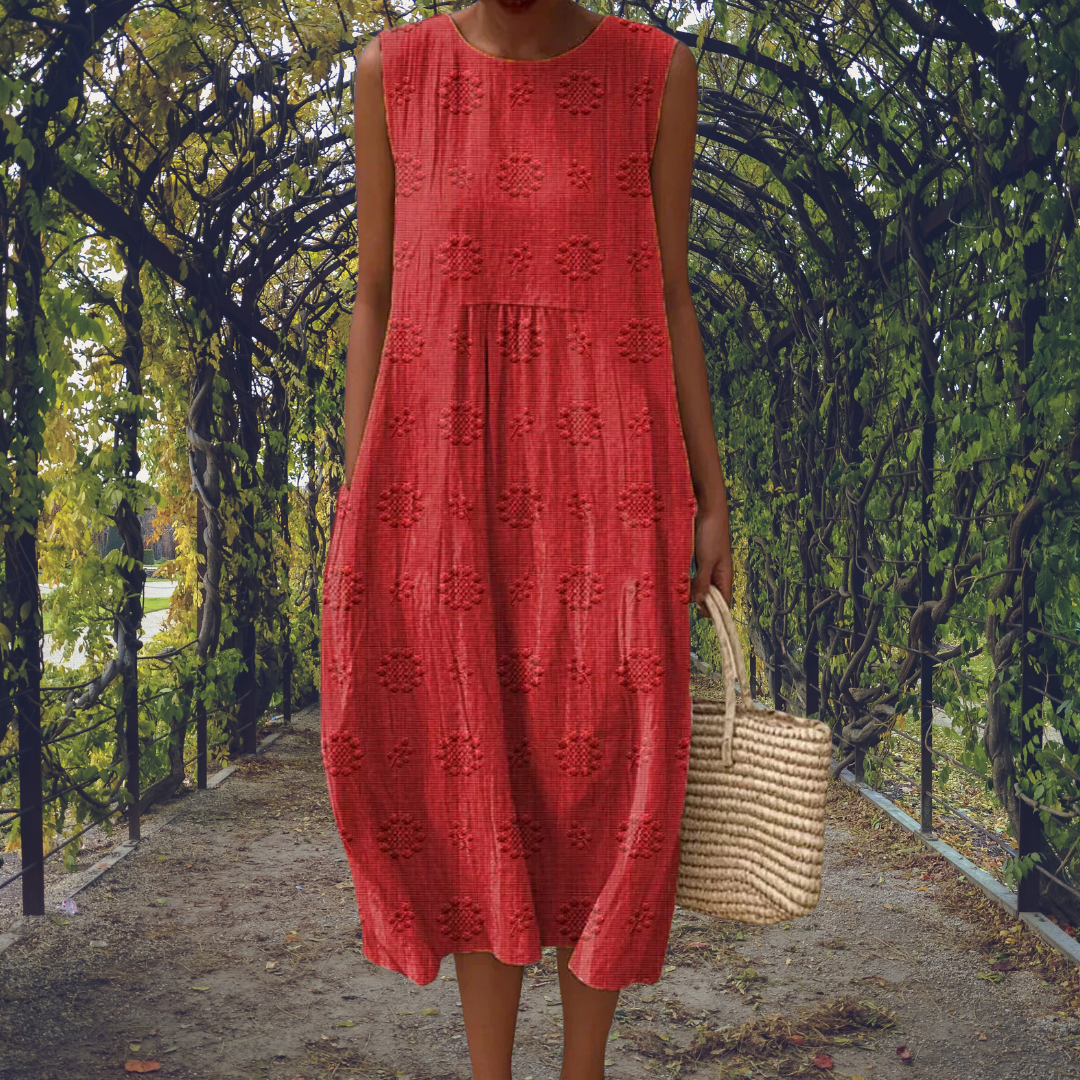 Paola | Abito Midi Donna a Pois