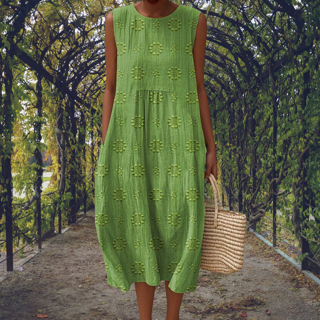 Paola | Abito Midi Donna a Pois