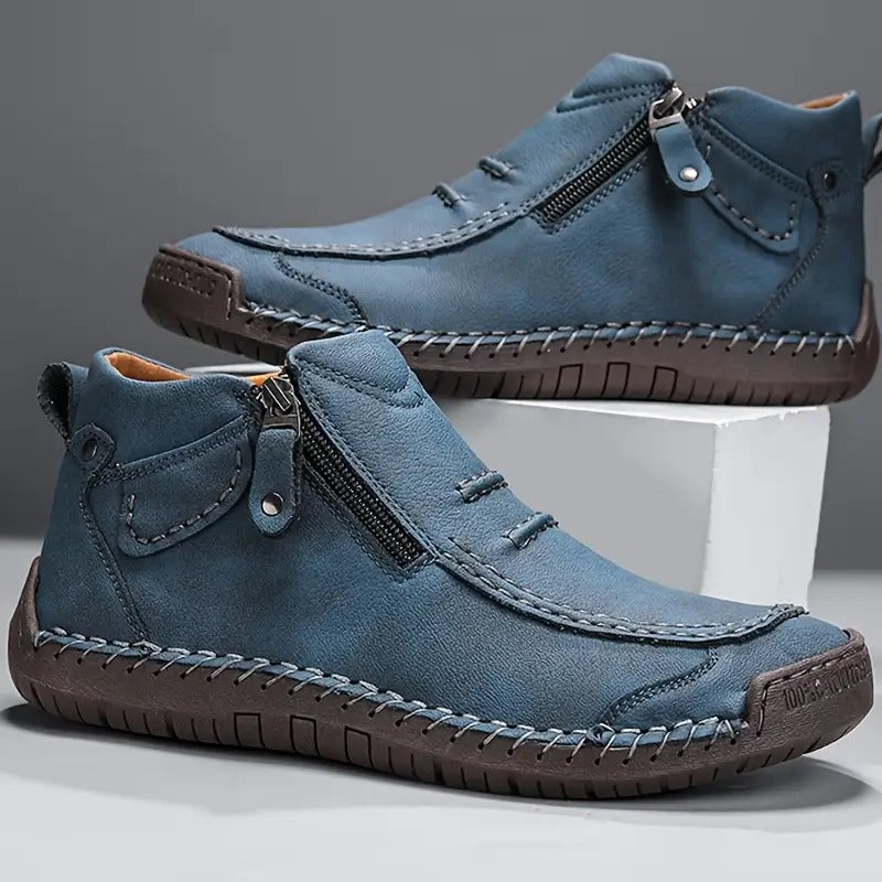 Scarpe uomo ergonomiche con zip laterale