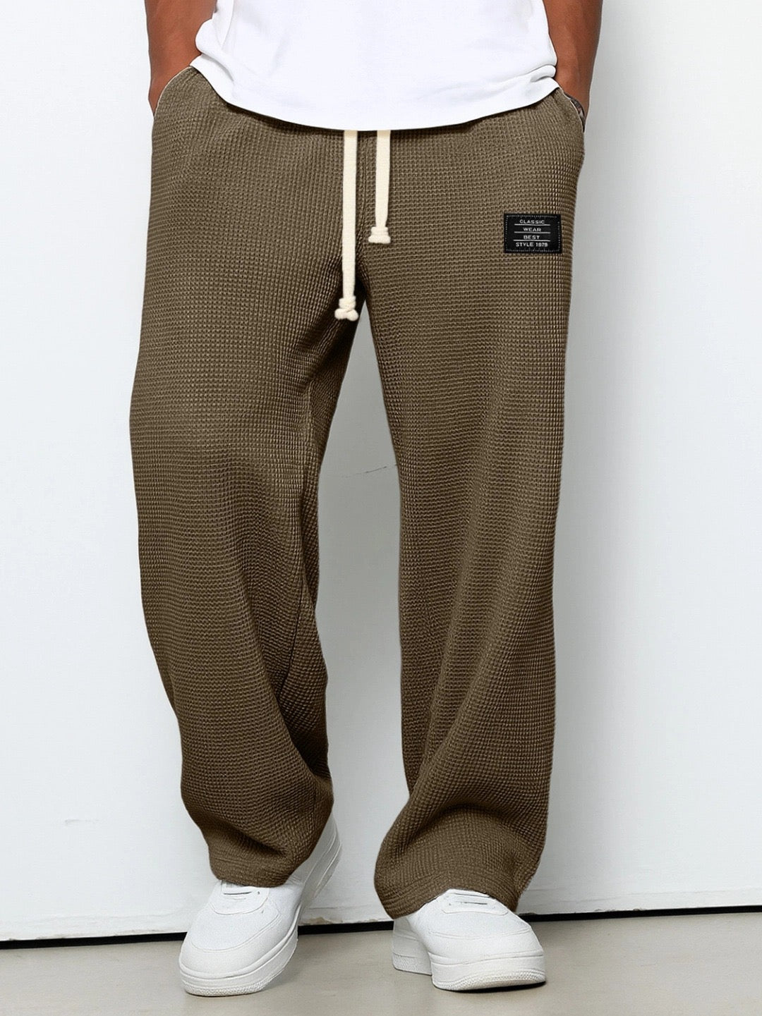 Pantaloni uomo ampi con coulisse