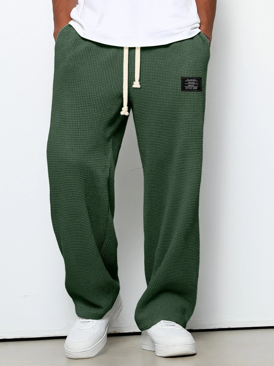 Pantaloni uomo ampi con coulisse