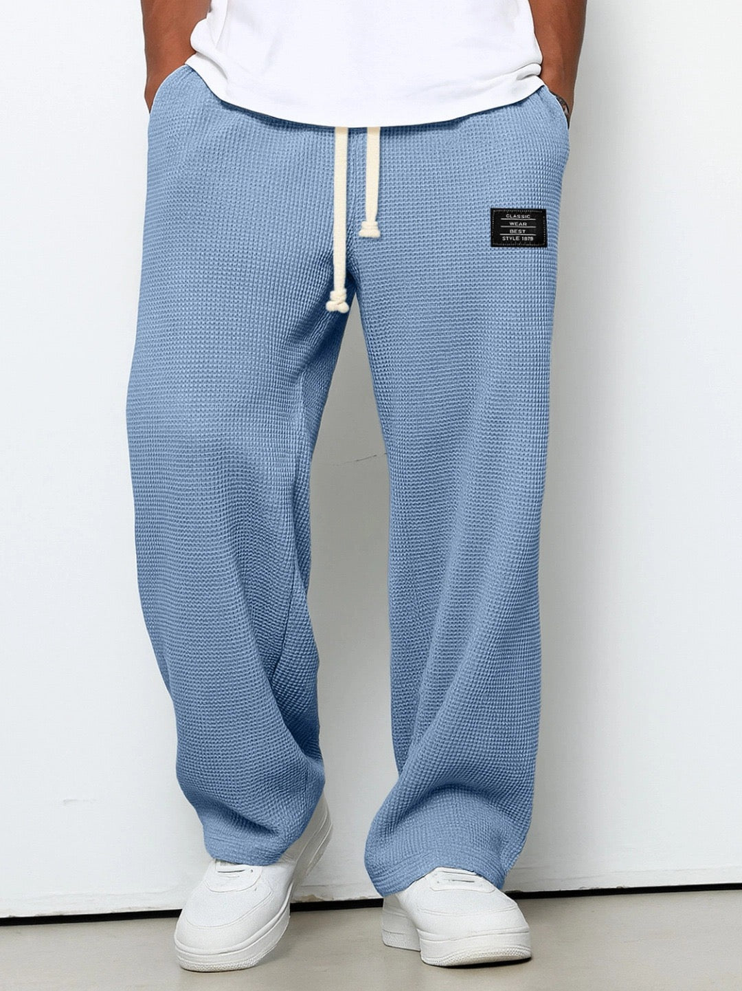 Pantaloni uomo ampi con coulisse
