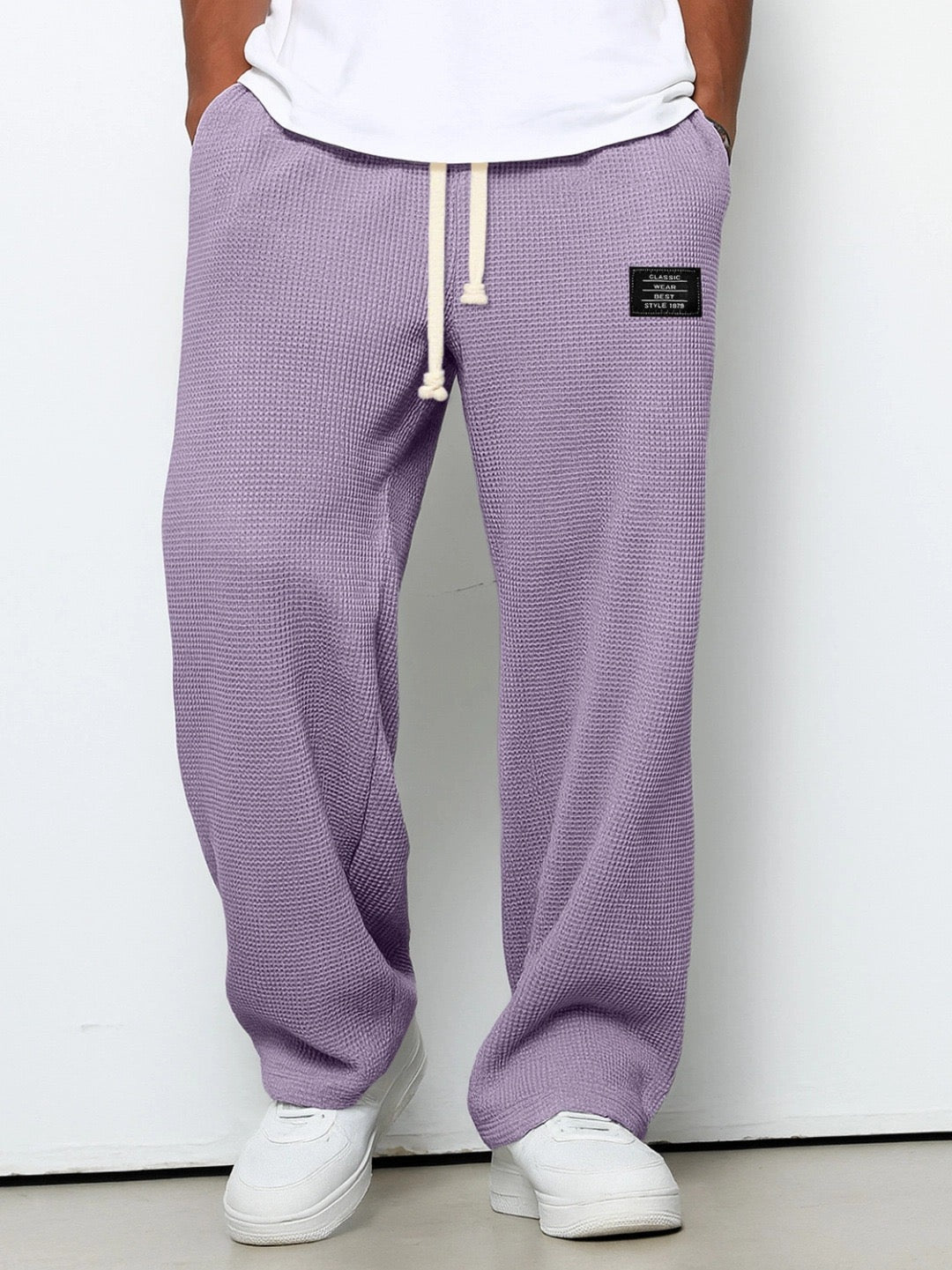 Pantaloni uomo ampi con coulisse