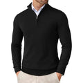 Maglione uomo con mezza zip
